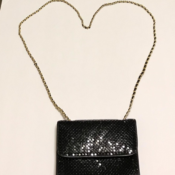 Whiting & Davis Handbags - Whiting & Davis Mesh Clutch/Shoulder/Crossbody Bag